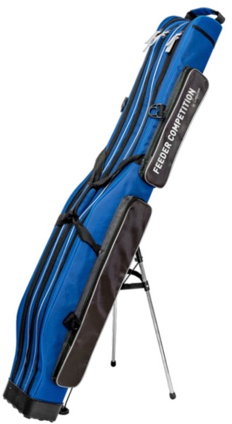 Sac fourre-tout - Carpzoom - Stand-up - Étui rigide pour cannes - 1,60 m - Convient pour 3 cannes avec moulinet