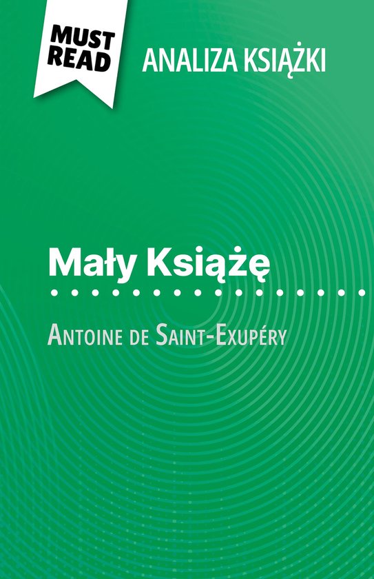 Mały Książę książka Antoine de Saint-Exupéry (Analiza ... - cover