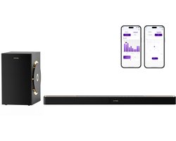 ULTIMEA Skywave F30 Boom _ 3.1.2ch Sound Systeem met Dolby Atmos Soundbar Zwart