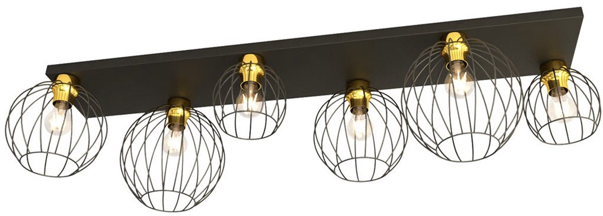 Emibig NEST 6 BL GOLD Black