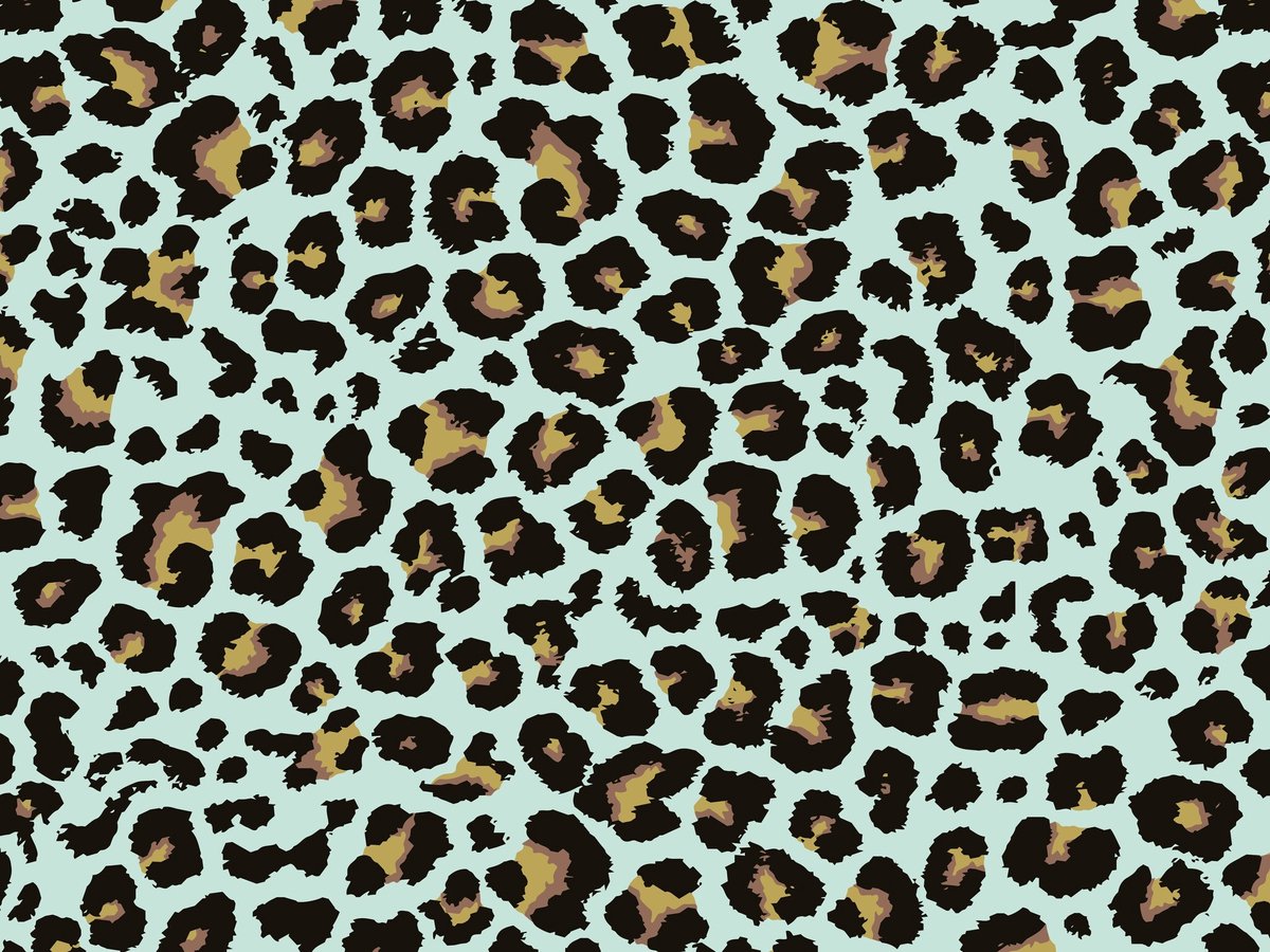 Kinderkamer kleed | Panter aqua | 90x120 cm | Het Kinderkamer kleed | Panter aqua biedt stijl en duurzaamheid. PVC-vrij, hygiënisch en eenvoudig schoon te maken, perfect voor een veilige speelomgeving. Voeg een speelse touch toe aan de kinderkamer!