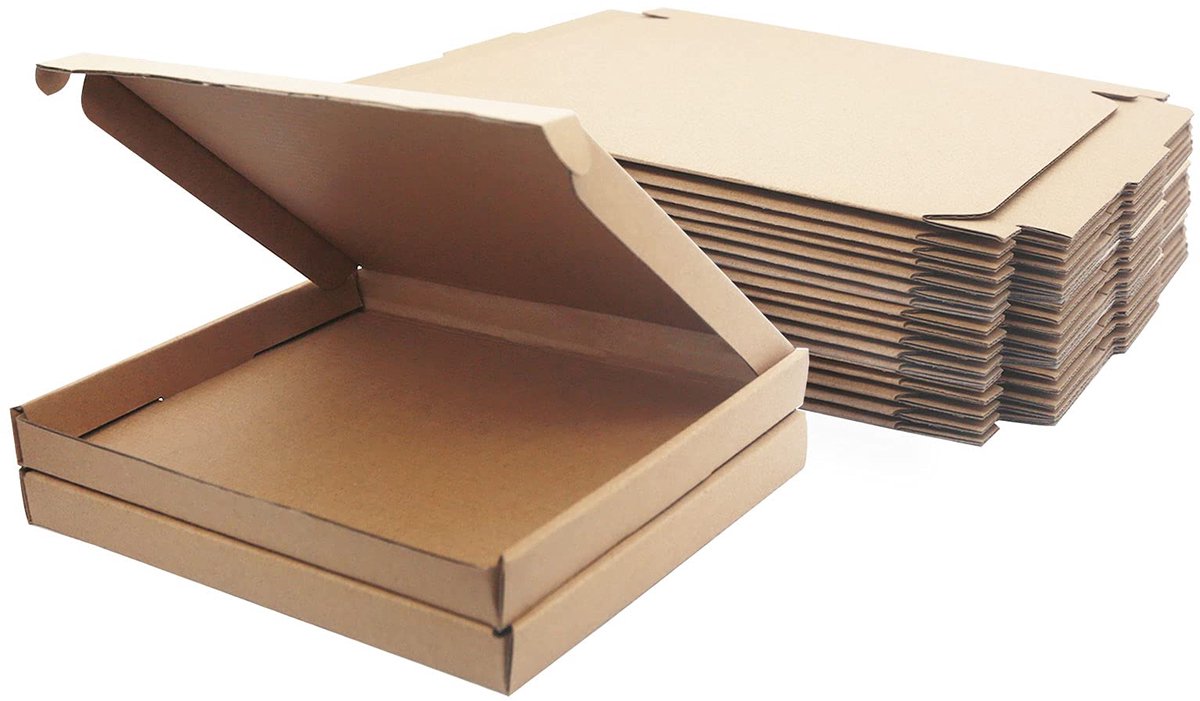 IMPERATORIS® Brievenbusdoos - Brievenbusdozen - Verzenddoos met Bovenklep - Pakket Brievenbus - Sterke Doos - Brievenbuspakje - Postdoos - 10 Stuks