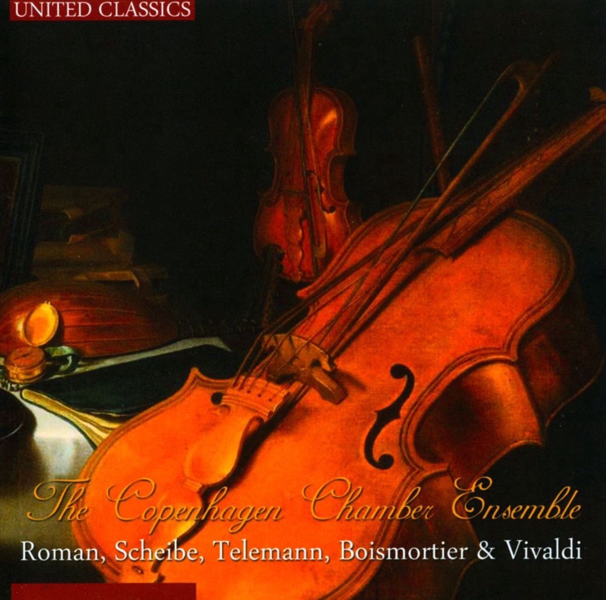 The Copenhagen Chamber Ensemble - Roman, Scheibe, Telemann, Boismorti (CD)