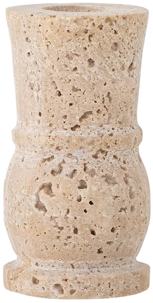Kandelaar travertin nature Ilise 10cm