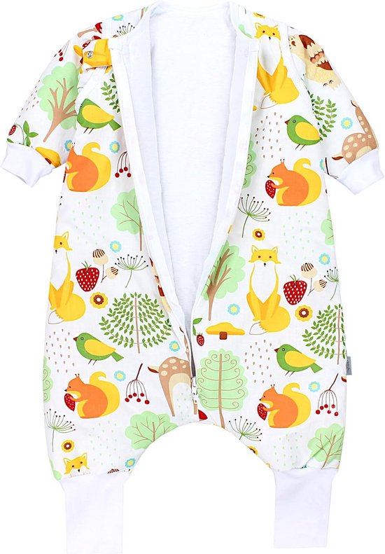 Baby Slaapzak met Voetjes en Afneembare Mouwen - Winter & Herfst - 2.5 TOG — afbeelding 5