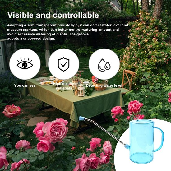Blauwe gieter - Tuinartikelen kopen? | Grootste assortiment