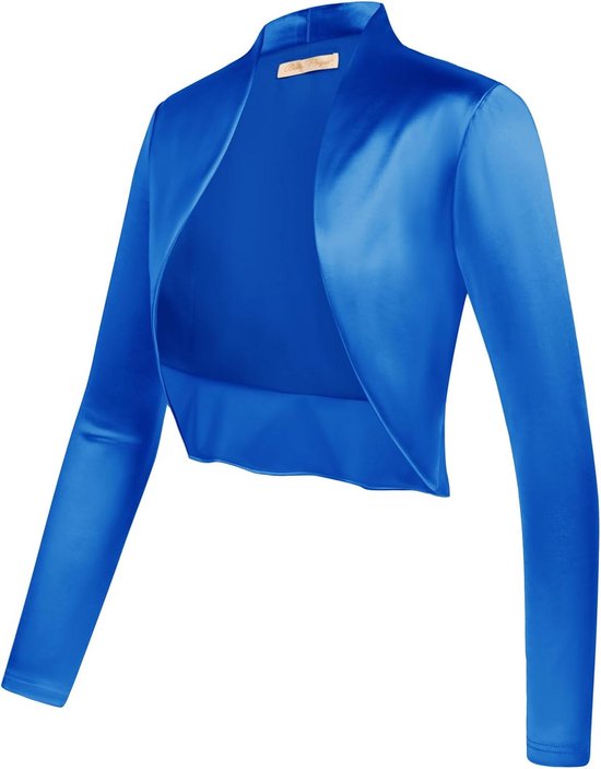 Boléro Femme Terranova Taille 36 - Couleur Marron Clair, Blanc, Bleu Azur | Occasion Parfait état