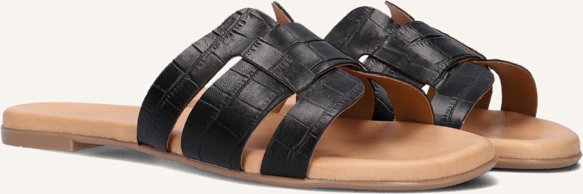 Notre-V 179874 Slippers - Dames - Zwart - Maat 36