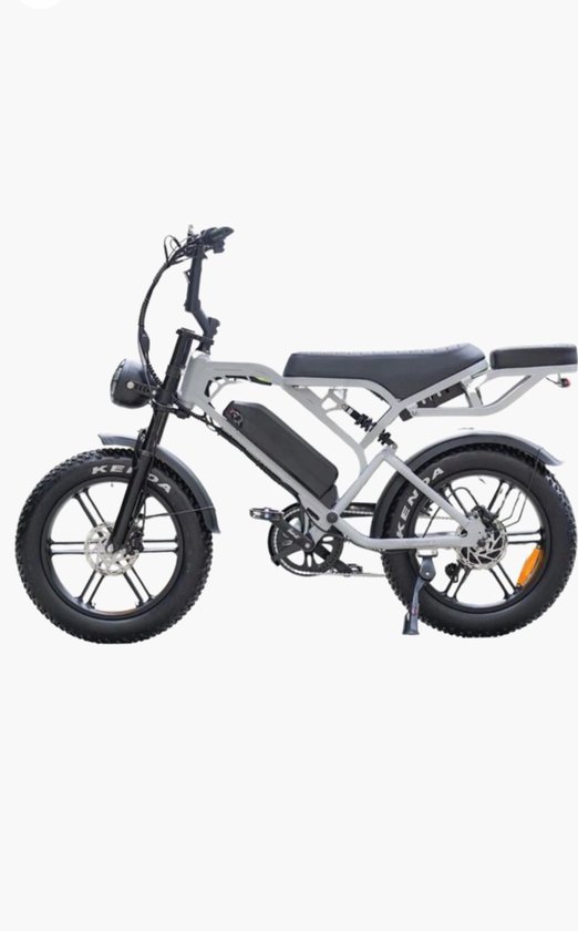 Elektrische fatbike V20 Pro 2025 Nardo Grey – 250W motor, 48V accu, hydraulische remmen, 7 versnellingen, LED display