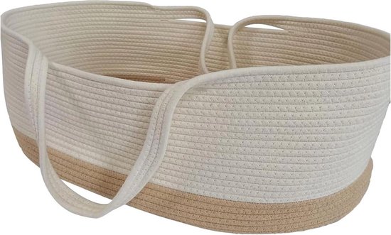 Foto: Stunq draagbare pasgeboren moses mand katoenen touw babybed baby nest bed carrycot bassinet co sleeper