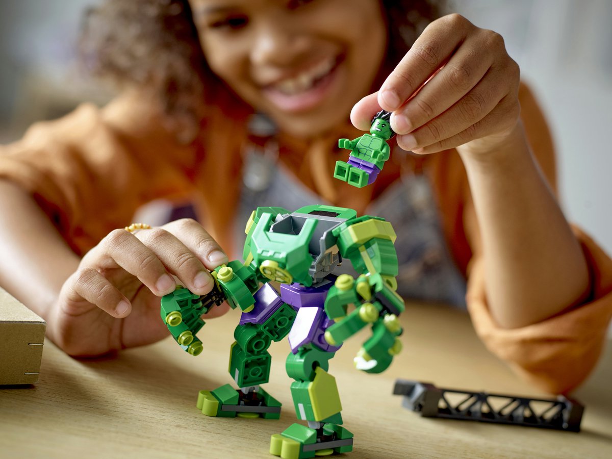 LEGO Marvel Avengers Marvel Hulk mechapantser - 76241 — afbeelding 2