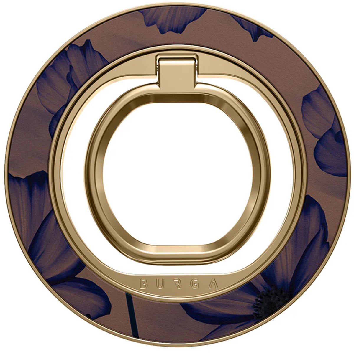Burga Ringholder geschikt voor MagSafe Gold - Telefoonring - Velvet Night