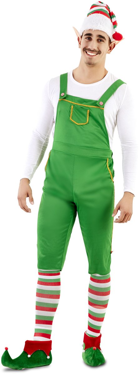 Jumpsuit Elf Heren Groen - Maat M/L