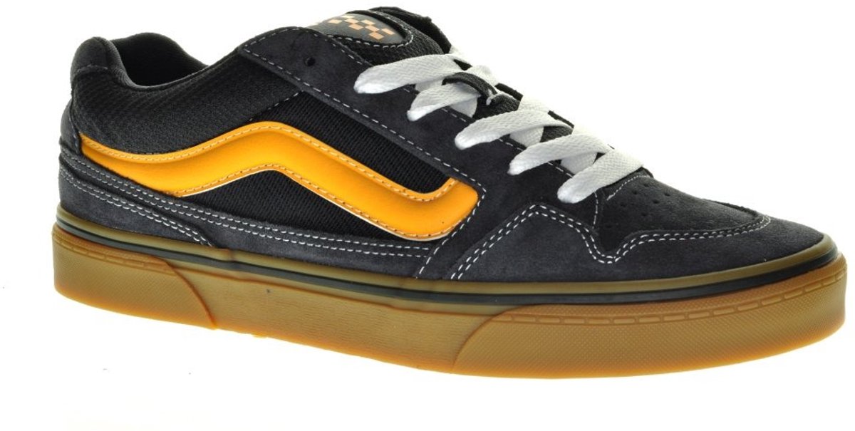 Vans Caldrone Suede Gum Charcoal Groen