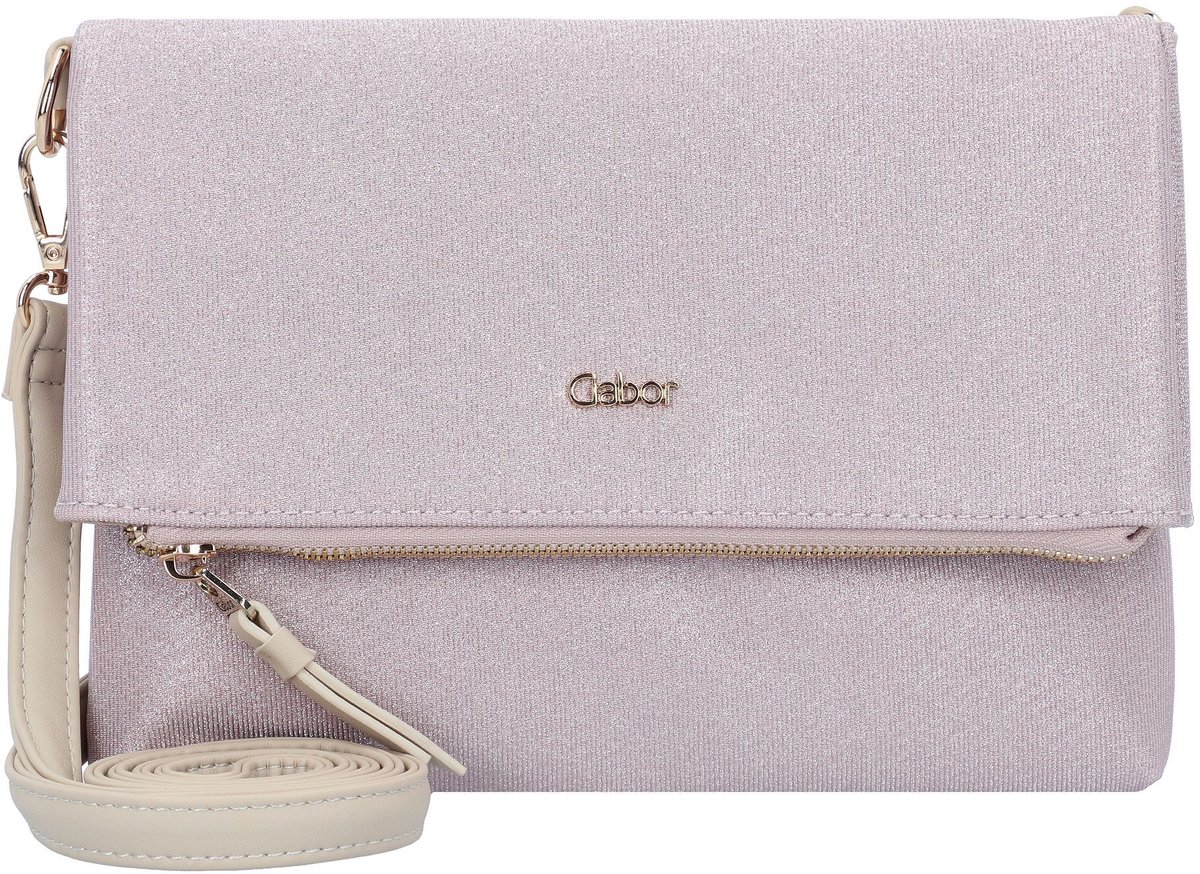 Gabor Jasmina Schoudertas 25 cm - Dames - metallic rose