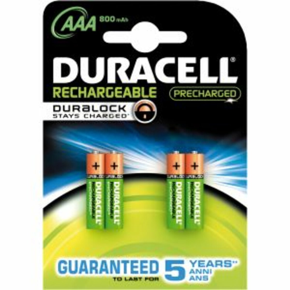 Duracell Oplaadbare Batterijen Ultra AAA - 2 x 4 stuks - Voordeelverpakking