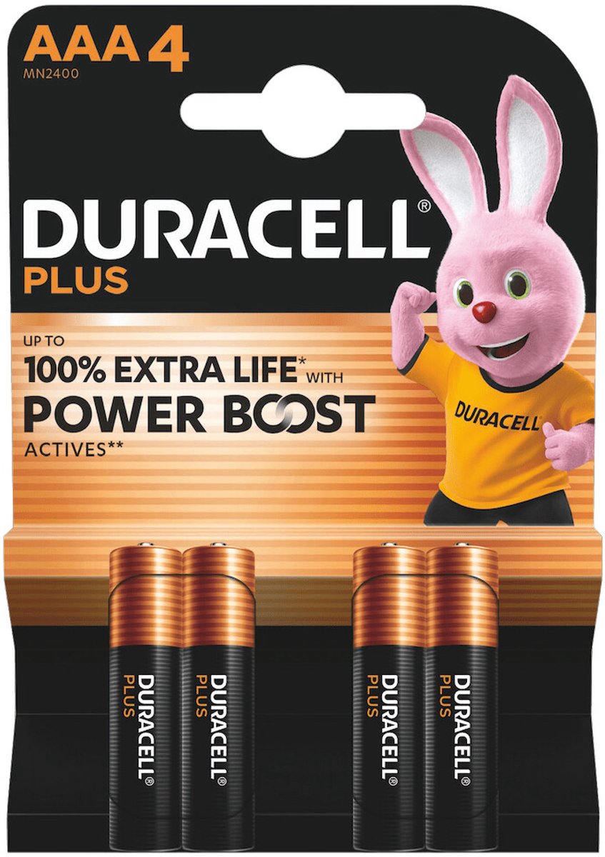 Duracell Alkaline Batterijen Mainline Bst AAA - 3 x 4 stuks - Voordeelverpakking