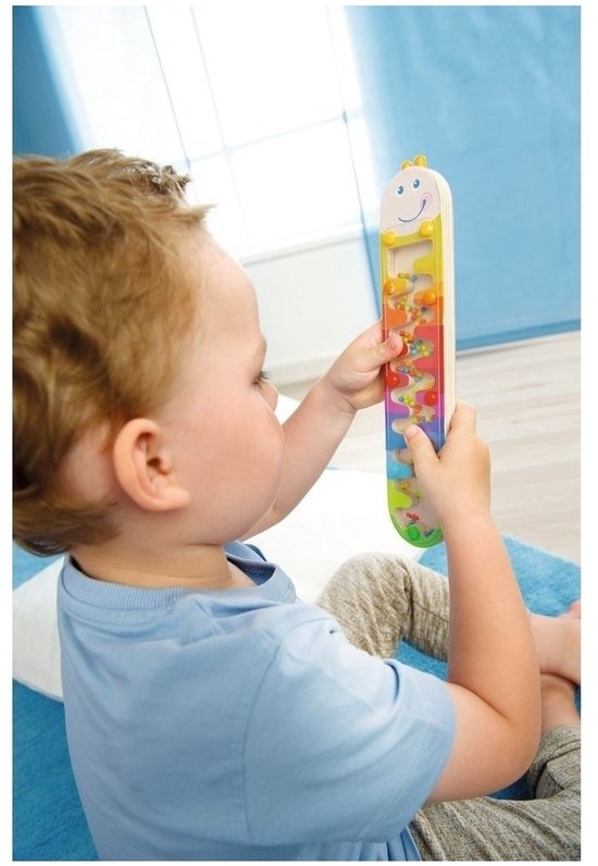 Haba Houten Regenmaker Worm 18,5 Cm van HABA. — afbeelding 4