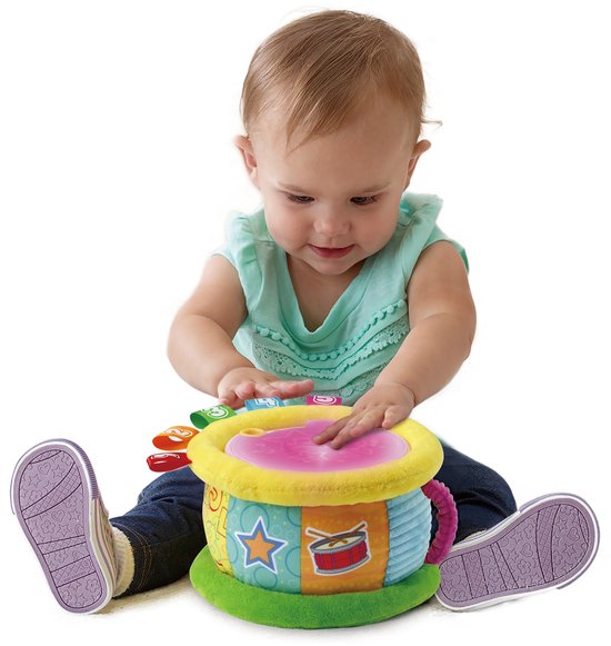 VTech Baby Pluchen Lichtjestrommel