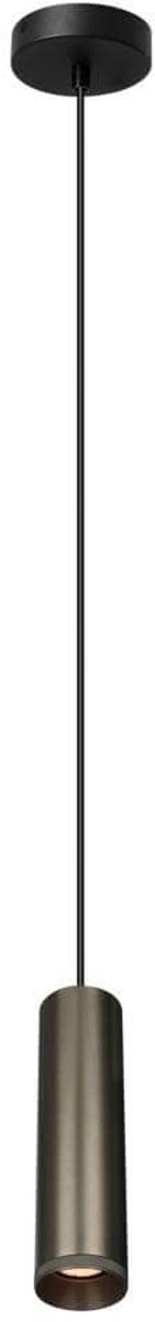 Artdelight - Hanglamp Milano 1 lichts 25 cm metallic brons