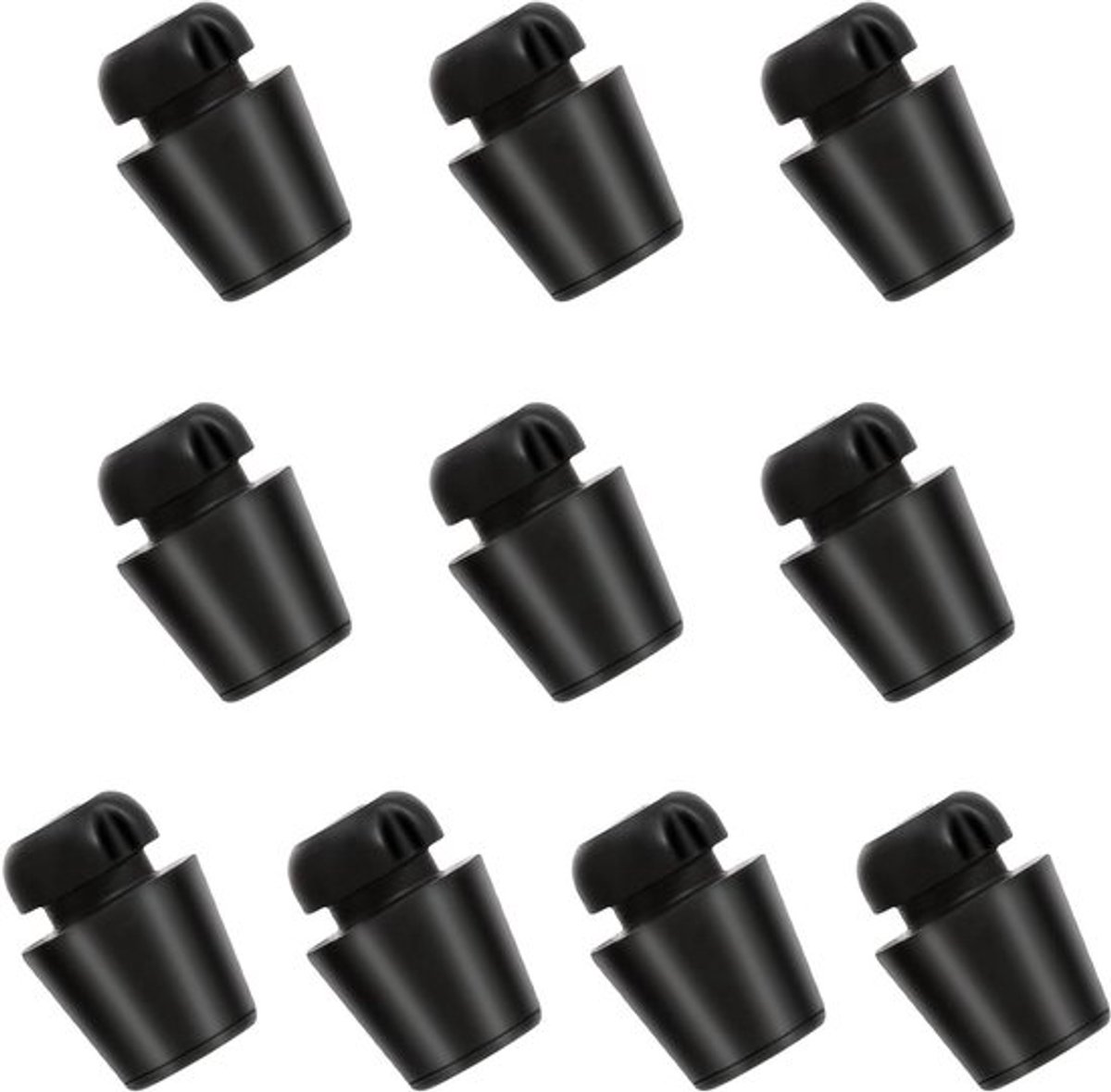 10 stuks rubberen autodeuroverslag bumperstopper voor voor- en achterdeur schokdemper beschermkussen universeel