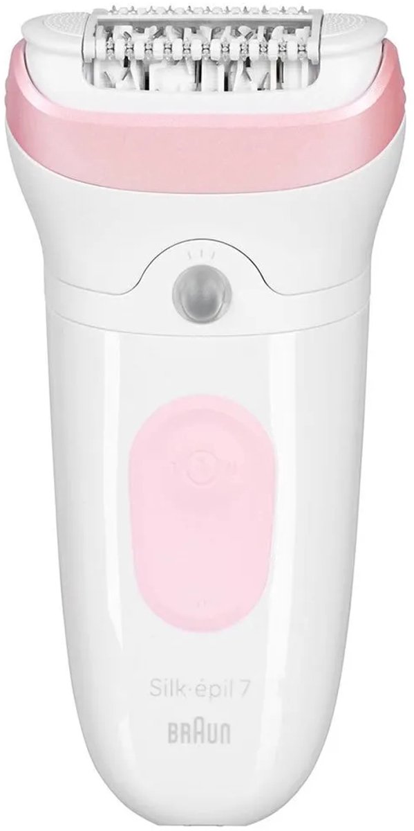 Braun Silk·épil 7 - Epilator voor Eenvoudige Ontharing - Langdurig Gladde Huid - 7-000 - Wit/Flamingo thumbnail 4