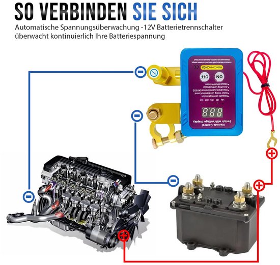 Accu hoofdschakelaar Heavy Duty 12/24 volt - Nautic Gear