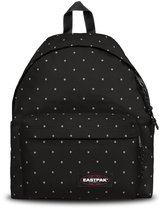 EASTPAK sac d'école sac à dos pour ordinateur portable Padded Pak'r 24L Dots Black Silver noir