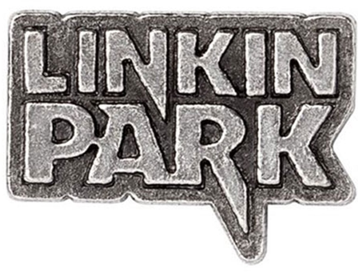 Linkin Park Logo Unisex Speld - zilverkleurig - Standard