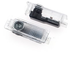 GELLDG Deurverlichting - HD LED-projector Welkomstlicht - Geschikt voor Welkomstlicht Auto LED-laserprojectorlicht - Autodeurverlichting - 2 stuks