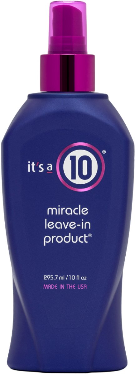 It's a 10 Miracle Leave-in Conditioner Spray 295ml
