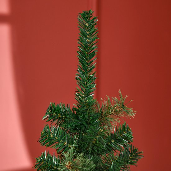 Kerstboom met 300 LED's met standaard Groen 210 cm PVC