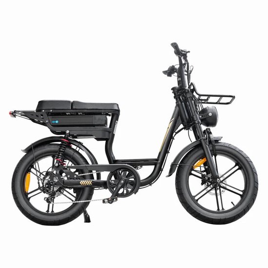 QmWheel V20 Comfort Fatbike - dubbele vering - 250W motor - 48V 15Ah accu — afbeelding 3