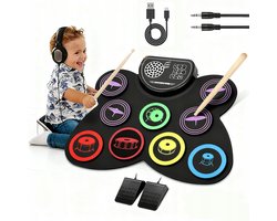 Elektronisch Drumstel 9 Pads Oplaadbaar