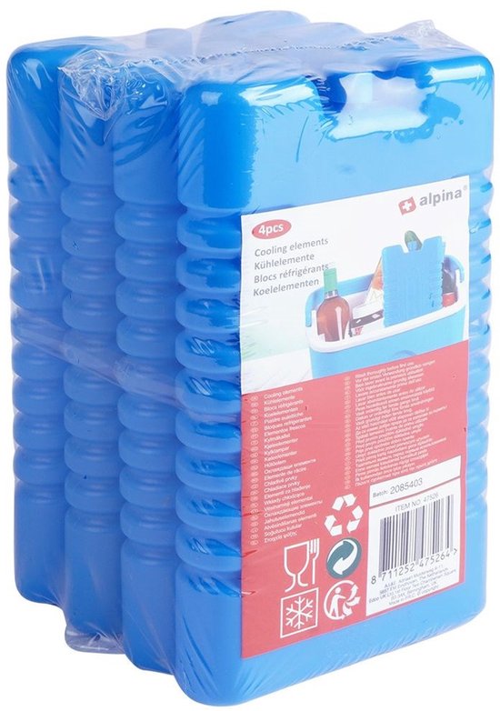 Koelementen - Koelelement - Voor koelbox - Voor koeltas - 220 ml - 4 stuks van KOEL — afbeelding 5