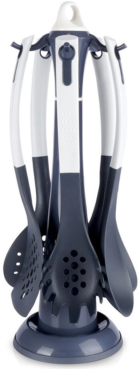 KitchenAid Keukenhulpmiddelen Set - 5 stuks, Wit en Grafiet, 31,5 cm
