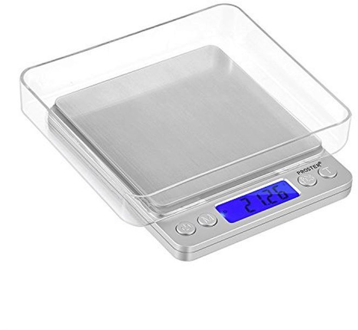 Mini Digitale Keukenweegschaal tot 500g - Draagbaar en Nauwkeurig