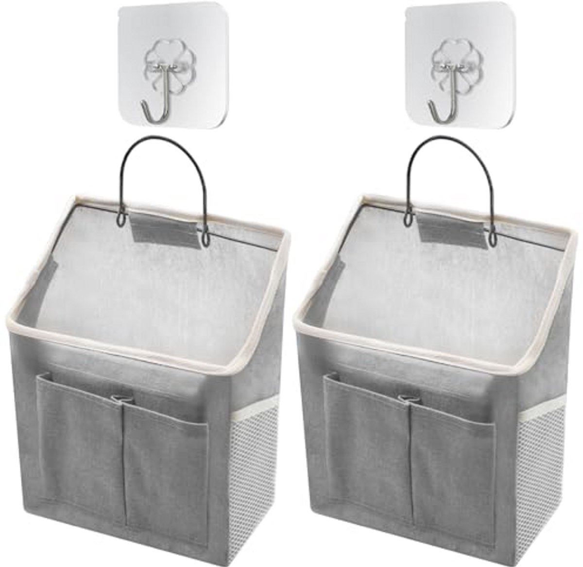 Hanging Organizer 2-pack - Vouwbare Wandopberger voor Efficiënte Opslag