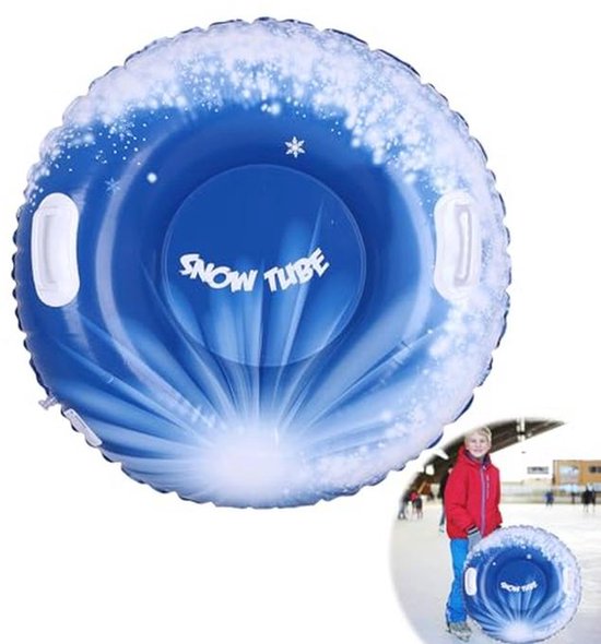 Luge gonflable de 80 cm pour enfants et adultes