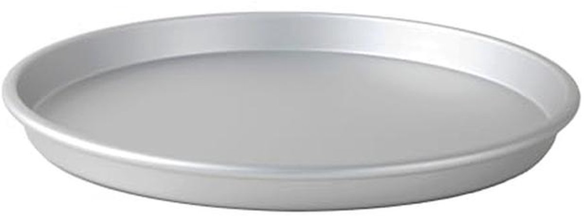 Ronde taartvorm Ø 35 cm van geanodiseerd aluminium