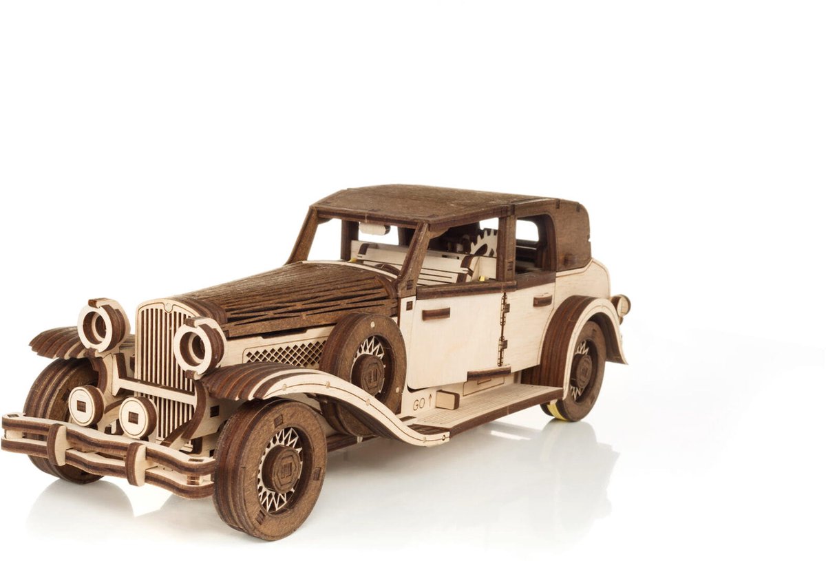 Eco Wood Art Modelbouwpakket Ferdinand - 3D Puzzel - Miniatuur Bouwpakket Volwassenen - DIY - Knutselen - Hout