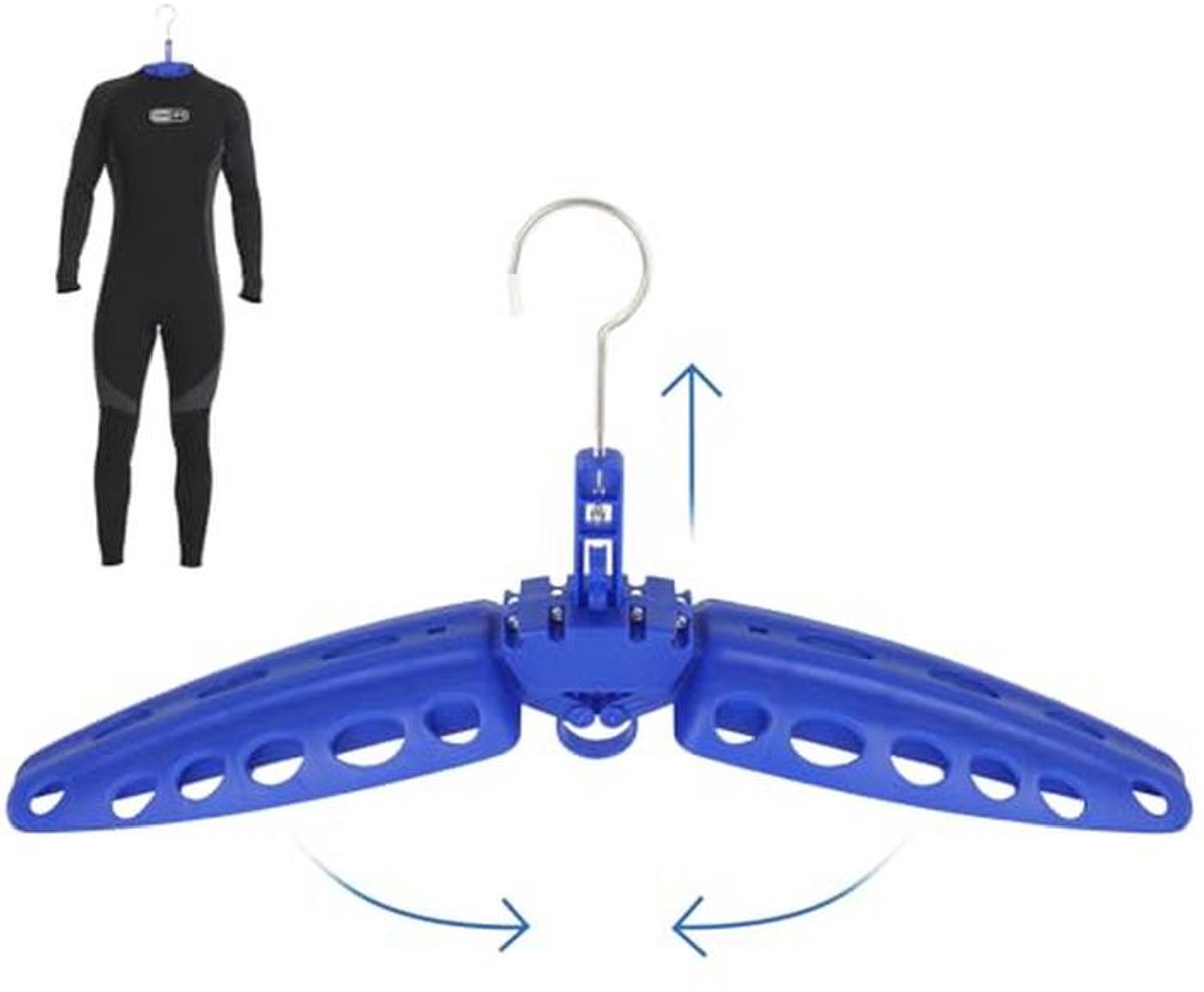 Ophanghanger voor Wetsuits en Duikpakken - Sneldrogend, Opvouwbaar en Geventileerd Accessoire