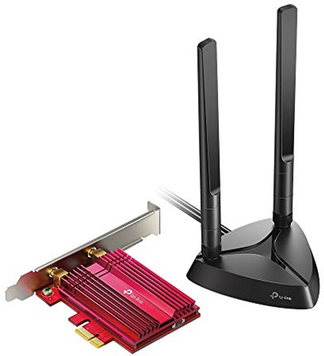 Wifi 6 AX3000 Gaming PCIE Netwerkkaart met Bluetooth 5.0 en Hoge Gain Antennes