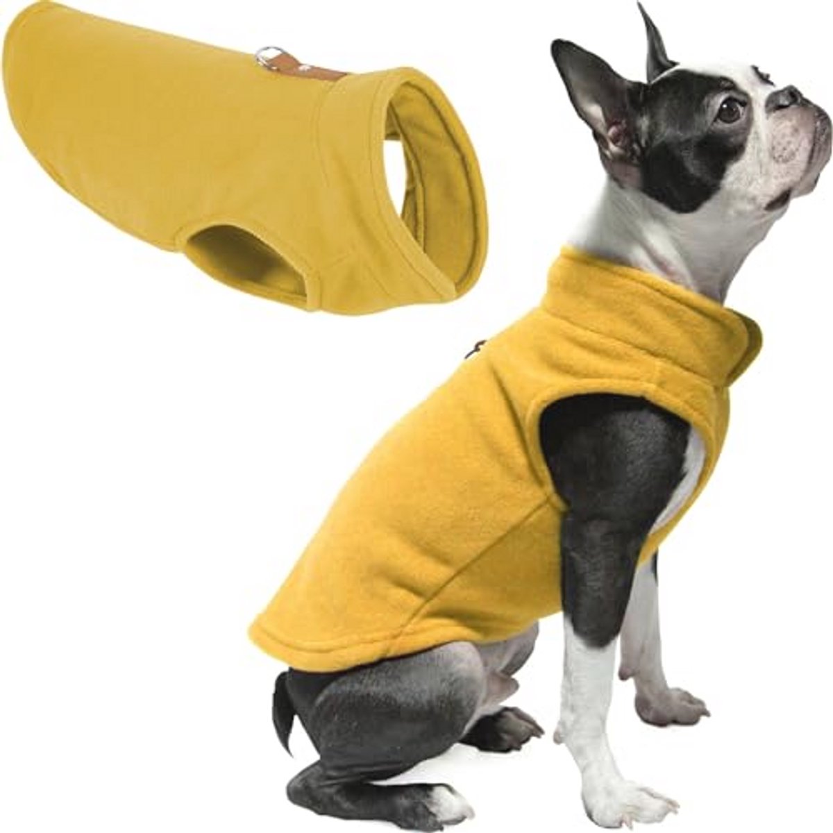 Fleece hondenvest voor koude dagen – geschikt voor kleine honden