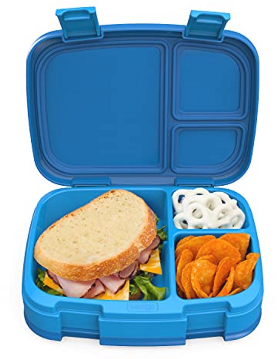 Lekvrije en veelzijdige bento broodtrommel met 4 compartimenten