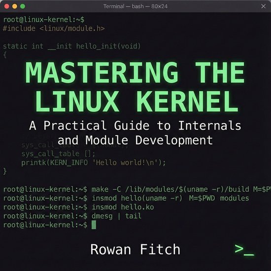 Mastering the Linux Kernel - cover