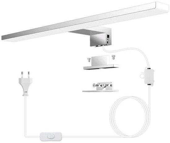 Led-badkamerspiegellamp 10 W - Neutraal Wit, 4000 K, 820 Lumen