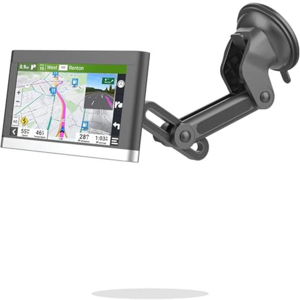 GPS Auto Mount Vervangende Plakzuiger 17mm Bal Mount Lange Arm Voor Windshield
