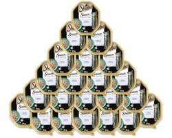 Heerlijke Saus Collectie Nat Kattenvoer met Vlees en Groenten - 2 x 11 x 85 g