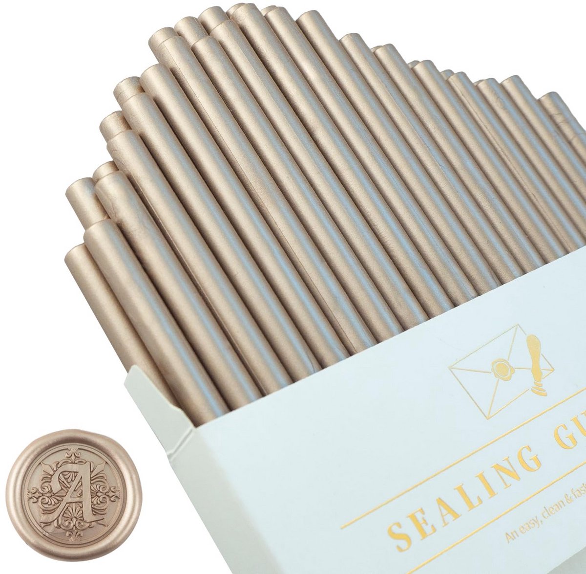 Mini Zegellak Sticks - 36 Snelsmeltende Zegellak voor Huwelijksuitnodigingen, Brieven, Enveloppen en Creatieve Projecten